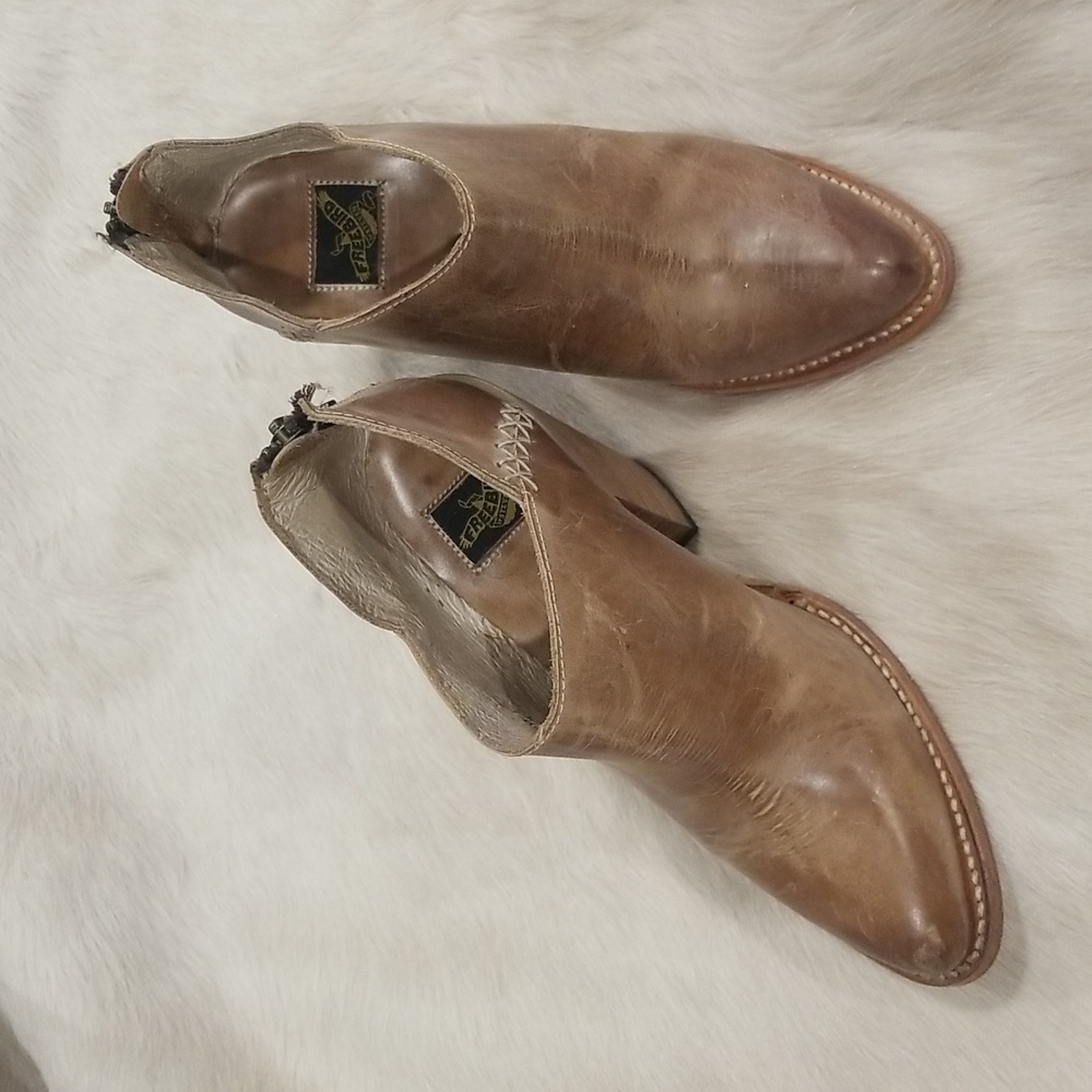 Freebird booties in a size 8
